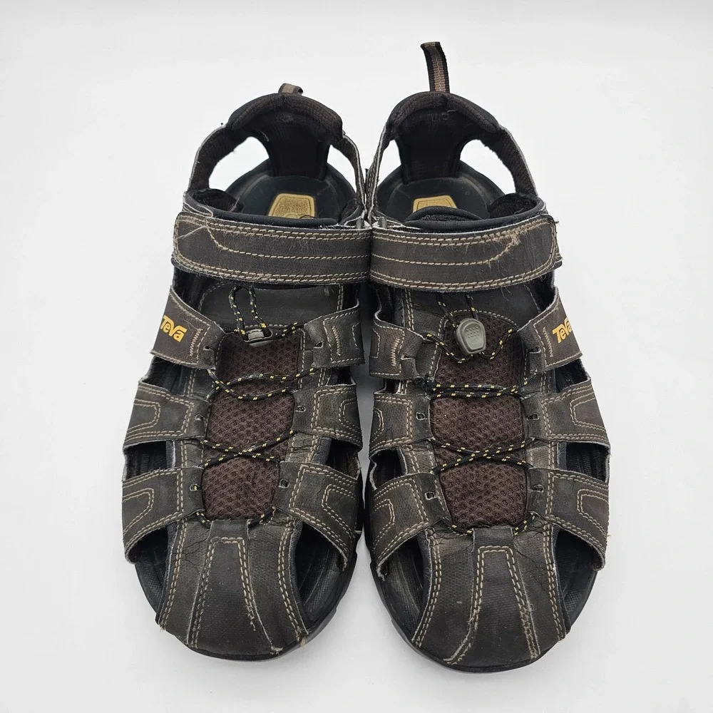 Teva Forebay Sandals Mens 12 Turkish Coffee Brown Hiking Outdoors 1001116